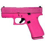 Glock G43X MOS Pixie Pink Glitter Gunz 9mm 3.41