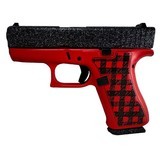 Glock G43X Buffalo Plaid Glitter Gunz 9mm 3.41