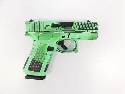 Glock 43X Anime Green 9mm Luger 3.41