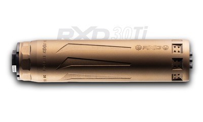 Dead Air RXD30TI .30 Caliber Titanium Suppressor Burnt Bronze RXD30TIBB