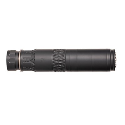 Rugged Suppressors Alaskan 360 Steel 9mm - .338 Lapua Suppressor Black AK360