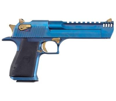 Magnum Research Desert Eagle Carbo Blue/Gold .50 AE 6