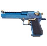Magnum Research Desert Eagle Carbo Blue/Gold .50 AE 6