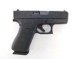Glock G43x 9mm Luger 3.4