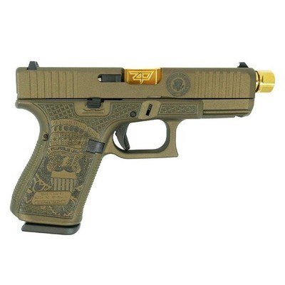 Glock G19 Gen 5 Trump 45th 9mm Luger 4.6