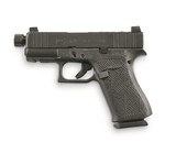 Glock G43X MOS Blackout 2 9mm Luger 4.3