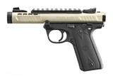 Ruger Mark IV 22/45 Lite .22 LR Champagne / Black 4.4