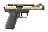 Ruger Mark IV 22/45 Lite .22 LR Champagne / Black 4.4