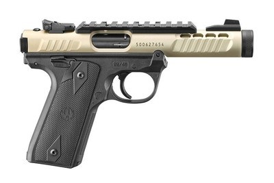 Ruger Mark IV 22/45 Lite .22 LR Champagne / Black 4.4