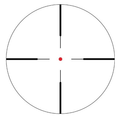 Vortex Crossfire II 1-4x24mm Riflescope V-Brite MOA CF2-31037 - Image 2 of 2