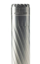 ANECHOIC Anechox 45 .45 Caliber Compact Suppressor Raw Titanium ANX-45RT - Image 1 of 1