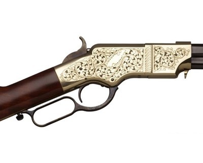 Taylor's & Co. 1860 Henry Rifle Engraved .45 LC 24.25
