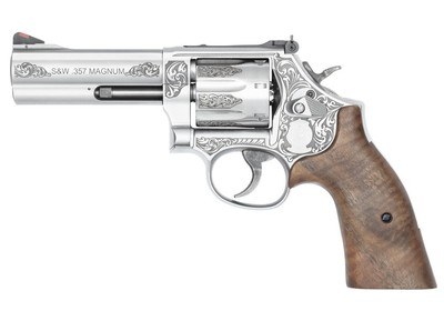 Smith & Wesson 686 Plus Engraved .357 Mag 4.13