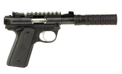 Ruger Mark IV 22/45 Pygmy Shark JK Armament Suppressor .22 LR 40190E-PYGMYBLKSCT - Image 1 of 2