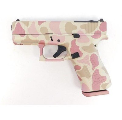 Glock 43X MOS Pink Frog Camo 9mm 3.41
