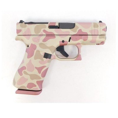 Glock 43X MOS Pink Frog Camo 9mm 3.41