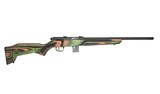Savage 93R17 Minimalist OD Green .17 HMR 18
