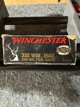 Winchester Supreme .338 Win Mag Fail Safe - 1 of 4