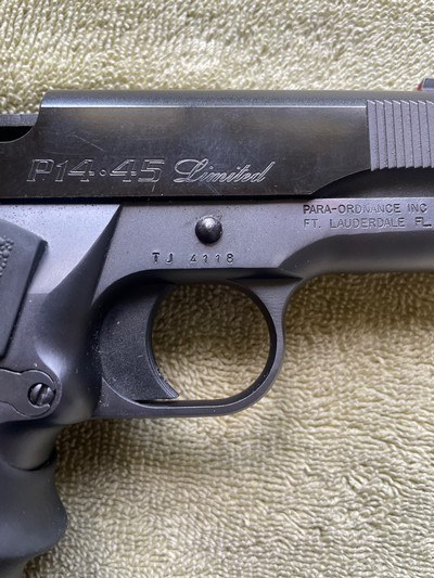 Para-Ordnance P14-45 Limited .45 ACP – Canadian Built – CA Off-Roster – San Diego PPT - Image 7 of 10
