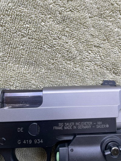 Sig Sauer P220 Two-Tone .45 ACP with Sig STL-900L Light/Laser – Excellent Condition - Image 8 of 8