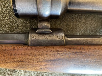 C. Stiegle Mauser Sporting Rifle with Oigee scope 8mm ~1927 - Image 5 of 15