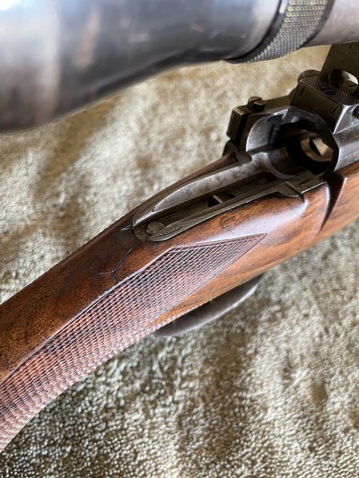 C. Stiegle Mauser Sporting Rifle with Oigee scope 8mm ~1927 - Image 14 of 15