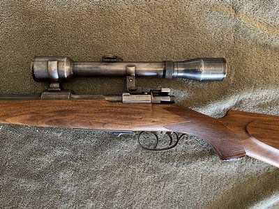 C. Stiegle Mauser Sporting Rifle with Oigee scope 8mm ~1927 - Image 1 of 15