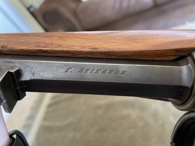 C. Stiegle Mauser Sporting Rifle with Oigee scope 8mm ~1927 - Image 7 of 15