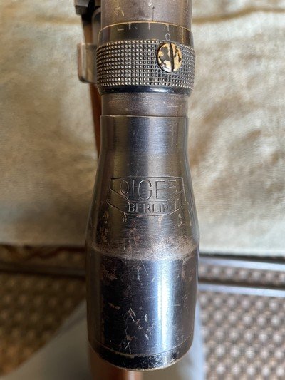 C. Stiegle Mauser Sporting Rifle with Oigee scope 8mm ~1927 - Image 9 of 15