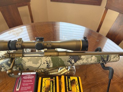Kimber Montana 6.8 Western with Leupold VX3i 4.5-14x40 Windplex CDS scope in Talley Ultralight Rings - Image 9 of 12