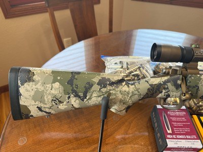 Kimber Montana 6.8 Western with Leupold VX3i 4.5-14x40 Windplex CDS scope in Talley Ultralight Rings - Image 8 of 12