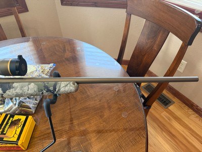 Kimber Montana 6.8 Western with Leupold VX3i 4.5-14x40 Windplex CDS scope in Talley Ultralight Rings - Image 10 of 12