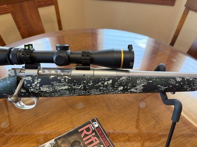 Kimber Adirondack 308 Winchester with Talley Ultralight Rings and Leupold VXIII 2.5-8x36mm scope - Image 4 of 14