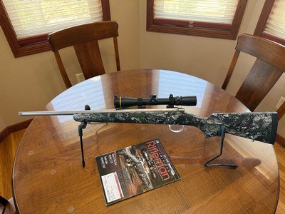 Kimber Adirondack 308 Winchester with Talley Ultralight Rings and Leupold VXIII 2.5-8x36mm scope - Image 11 of 14