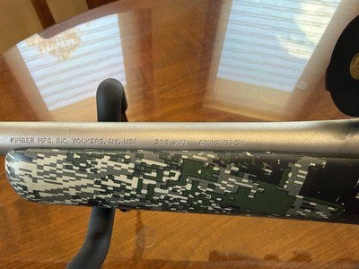 Kimber Adirondack 308 Winchester with Talley Ultralight Rings and Leupold VXIII 2.5-8x36mm scope - Image 7 of 14
