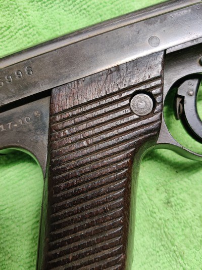 1942 WWII Japanese Nambu Type 14 – Nagoya Arsenal – Matching Grips & Frame – OriginalLeather Holster - OPEN TO OFFERS - Image 7 of 15