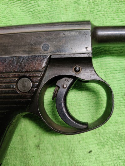 1942 WWII Japanese Nambu Type 14 – Nagoya Arsenal – Matching Grips & Frame – OriginalLeather Holster - OPEN TO OFFERS - Image 8 of 15