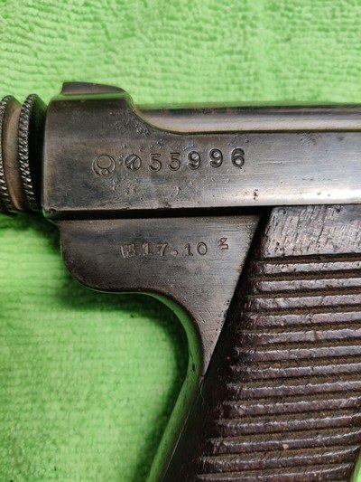 1942 WWII Japanese Nambu Type 14 – Nagoya Arsenal – Matching Grips & Frame – OriginalLeather Holster - OPEN TO OFFERS - Image 5 of 15
