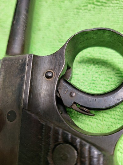 1942 WWII Japanese Nambu Type 14 – Nagoya Arsenal – Matching Grips & Frame – OriginalLeather Holster - OPEN TO OFFERS - Image 10 of 15