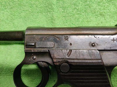 1942 WWII Japanese Nambu Type 14 – Nagoya Arsenal – Matching Grips & Frame – OriginalLeather Holster - OPEN TO OFFERS - Image 9 of 15