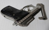 Taurus PT-2222 caliber semi auto pistol w/original case, manual,3 clips, ammo, and holster - Image 5 of 12