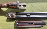 Ogden-Smith-Hussey. Side lock. 12 GA. SLE. SxS. Nitro. Original Case. - Image 9 of 14