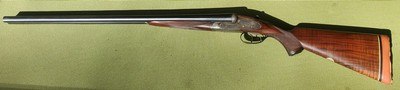 Ogden-Smith-Hussey. Side lock. 12 GA. SLE. SxS. Nitro. Original Case. - Image 1 of 14