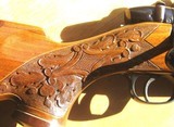Weatherby MK V Custom Deluxe in 300 WBY MAG.. Carved Mesquite Stock with Inlays - Image 2 of 15