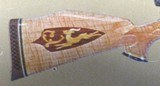 Weatherby MK V Custom Deluxe in 300 WBY MAG.. Carved Mesquite Stock with Inlays - Image 12 of 15