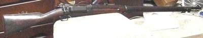 M1892 KRAG in original configuration with cleaning rod, flat no trap butt plate, and other early features