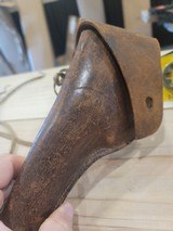 Model 1917 Smith & Wesson original w/ holster and half moon clips. Manufactured 1918 - 9 of 11
