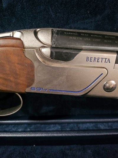 Baretta 694 Sporting Over/Under Shotgun, 12 Gauge, 32" - Image 3 of 3