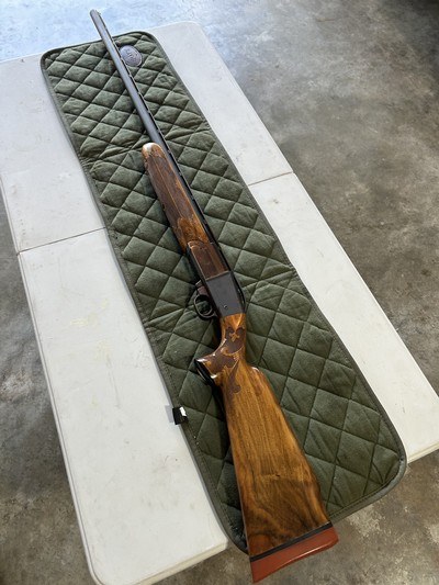 Ljutic Mono Gun. Two barrels & Two triggers. Serial #53 - Image 1 of 12