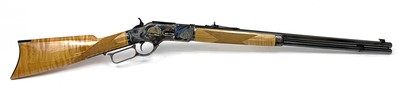 Rare 1873 Winchester Maple Furniture With Winchester Historical Letter By Miroku